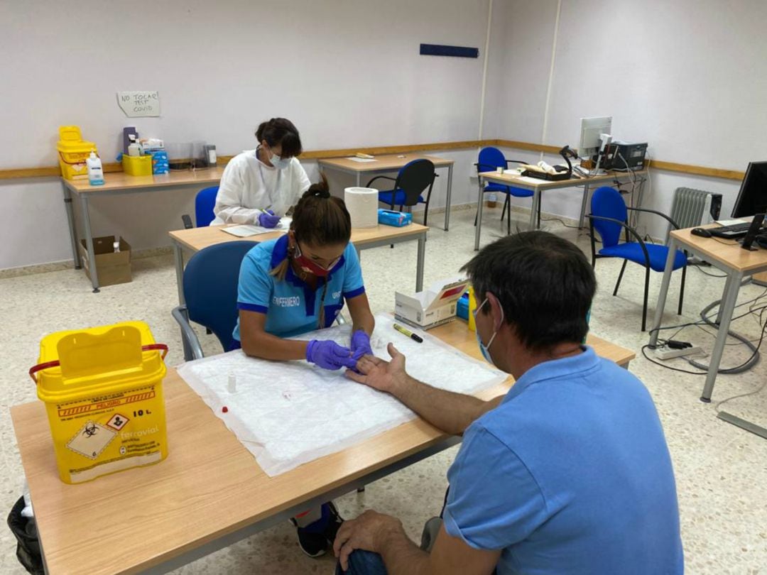 Los test se han realizado en el Centro de Salud, Ronda Sur