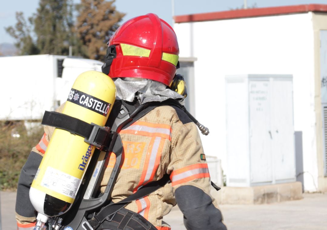 Bombero de Castelló. Imagen de archivo