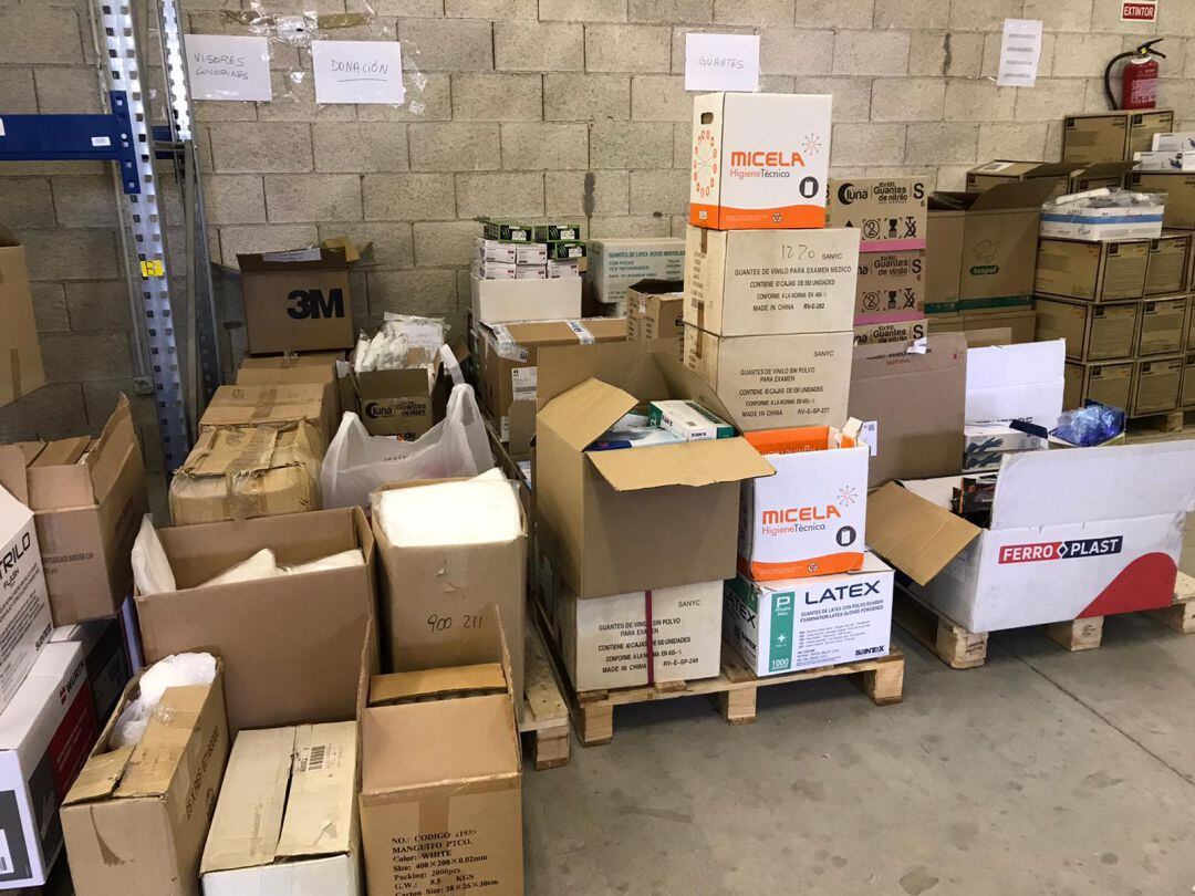 Material aportat per les empreses