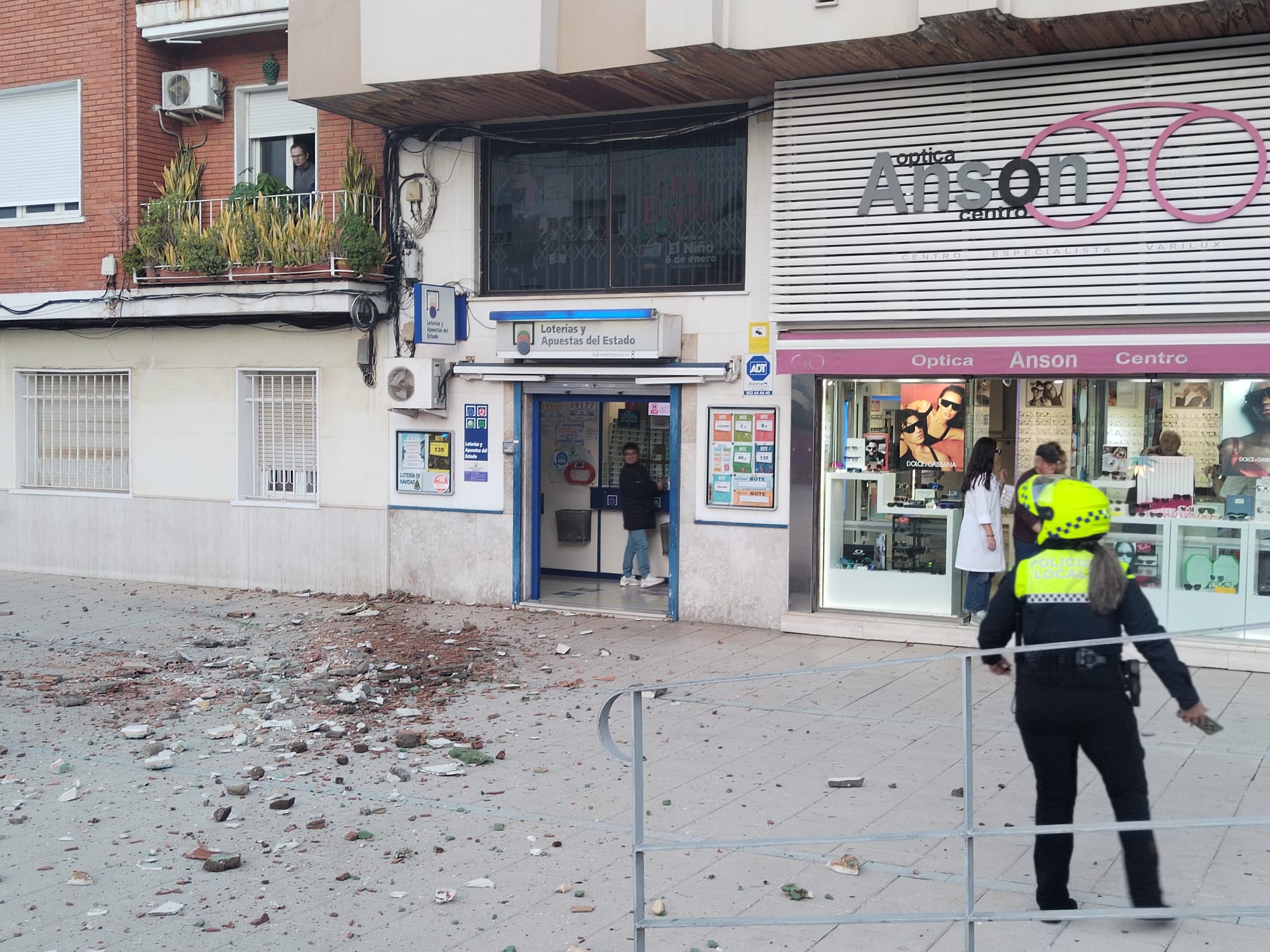 Un momento de lo sucedido