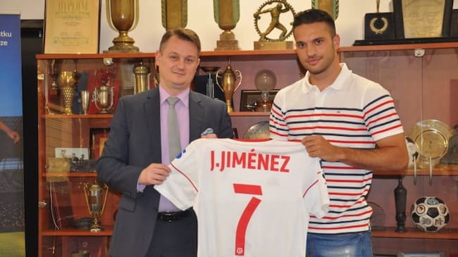 Jesús Jiménez lucirá el 7 en el Gornik Zabrze