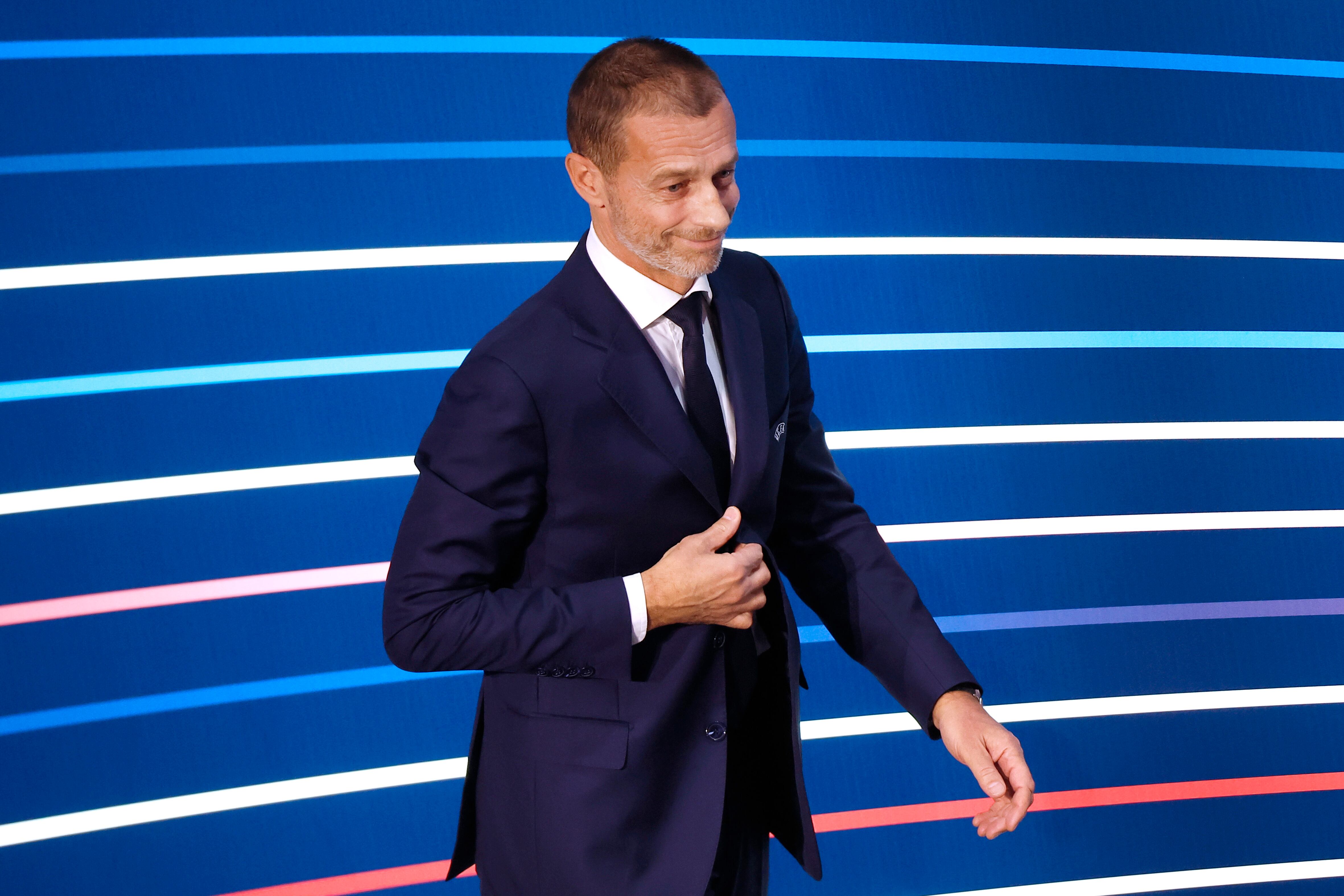 Aleksander Ceferin, durante el Congreso de la UEFA