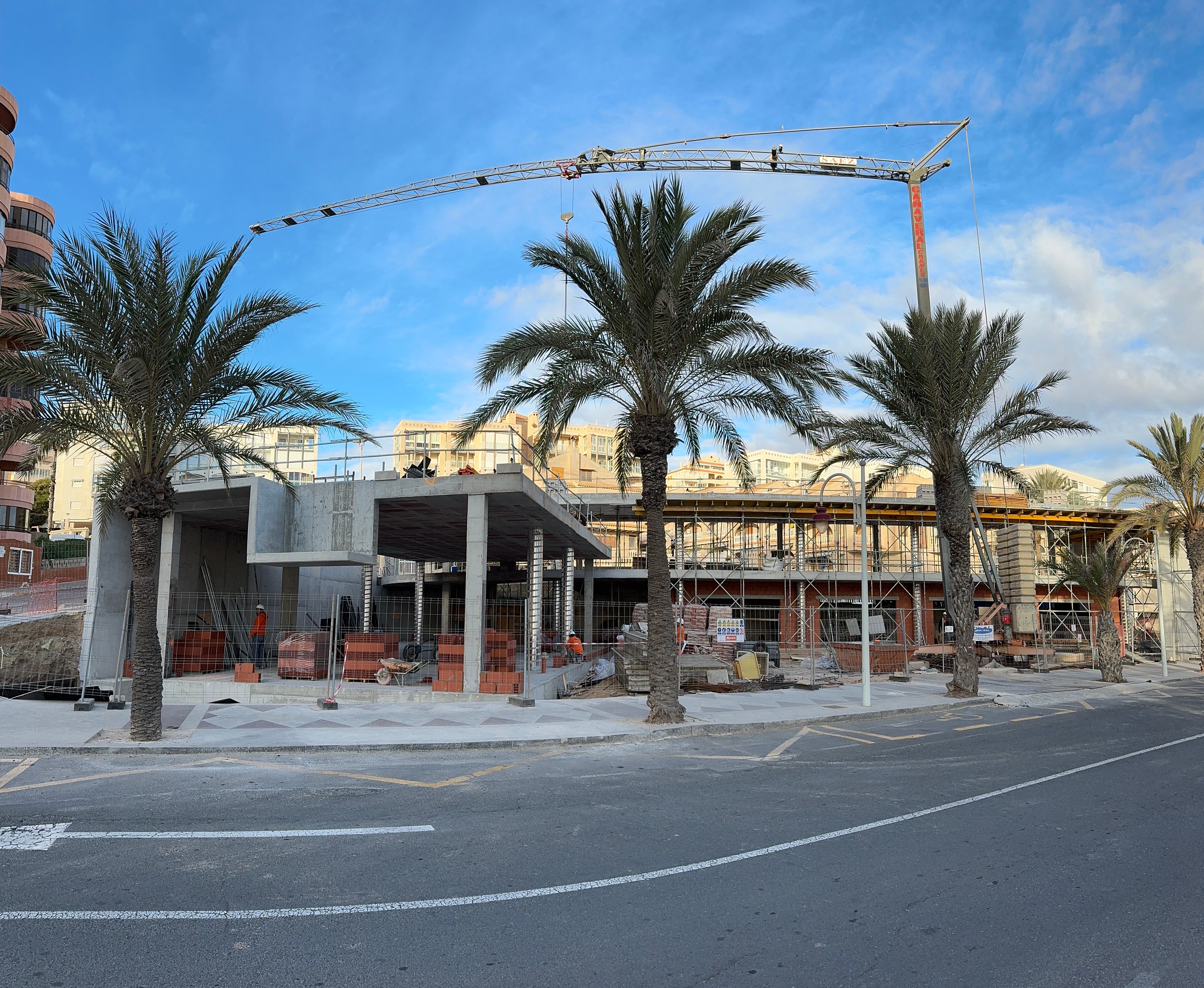 Obras del nuevo Centro Social de Arenales del Sol