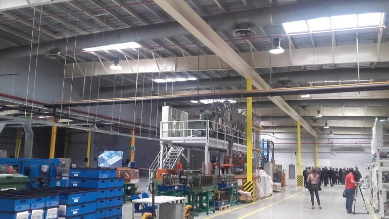 Instalaciones de Cooper Standard en Tarazona, en las antiguas naves de Delphi