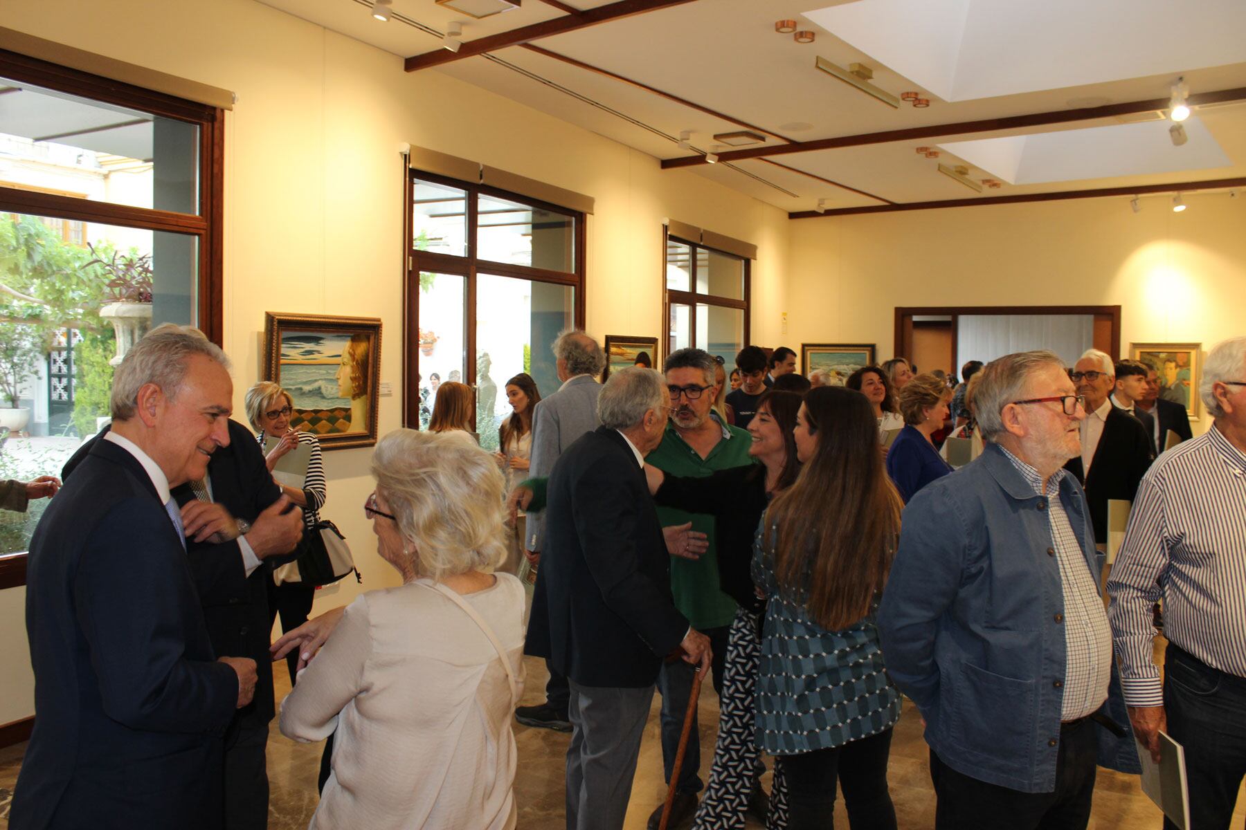 La sala Ramón Castañer se ha llenado de público