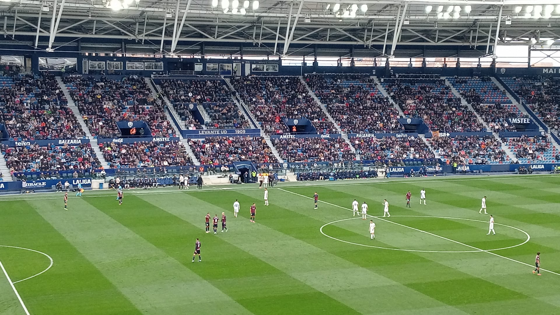 Partido disputado en Valencia entre Levante y Albacete