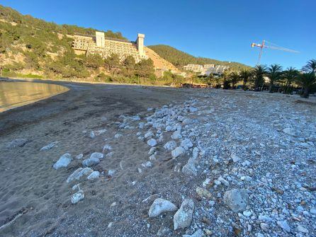 Panorámica de la playa de Puerto de Sant Miquel