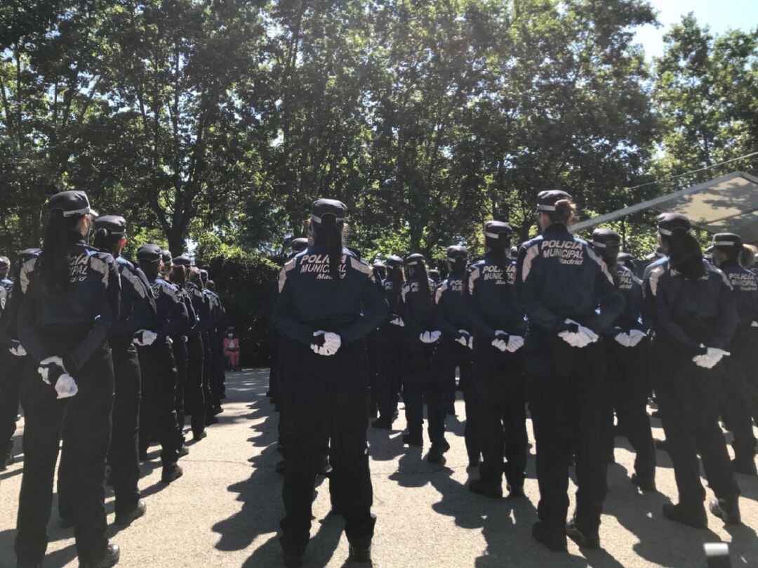 Agentes de la Policía Municipal de Madrid