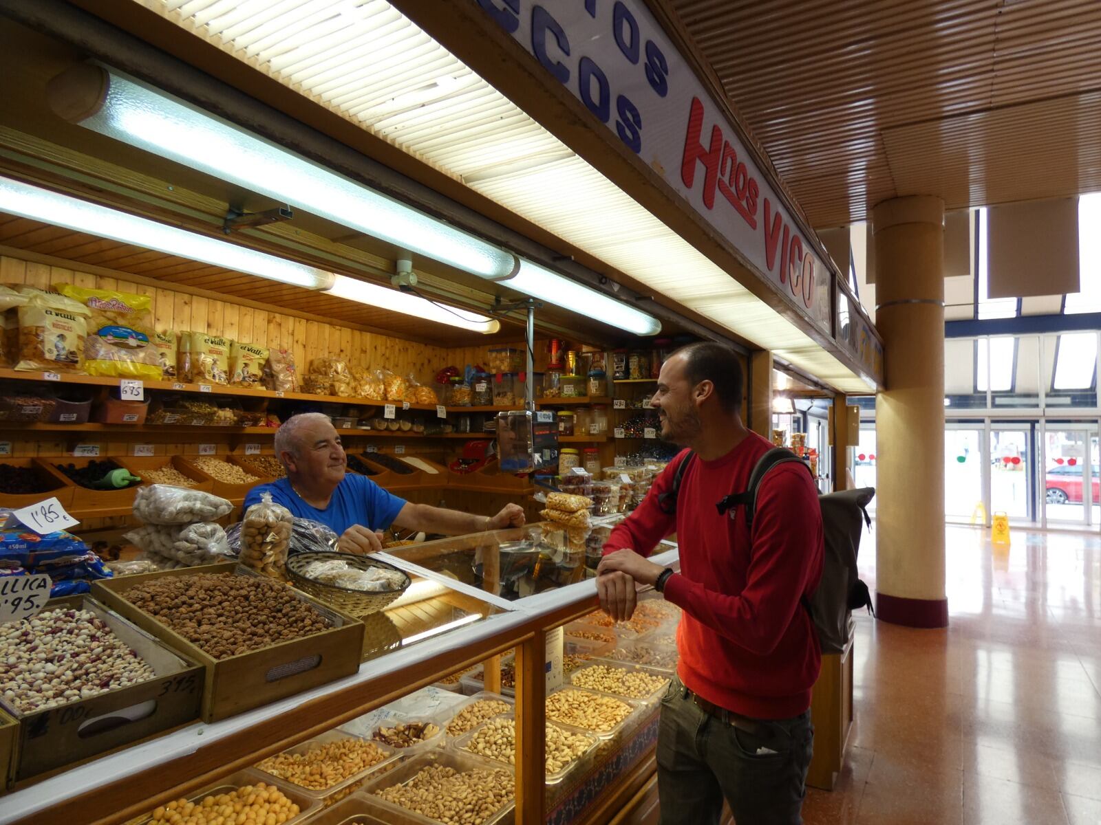 Iñaki Pérez, candidato a alcaldable de Elda por Elda para todas, en la jornada de reflexión