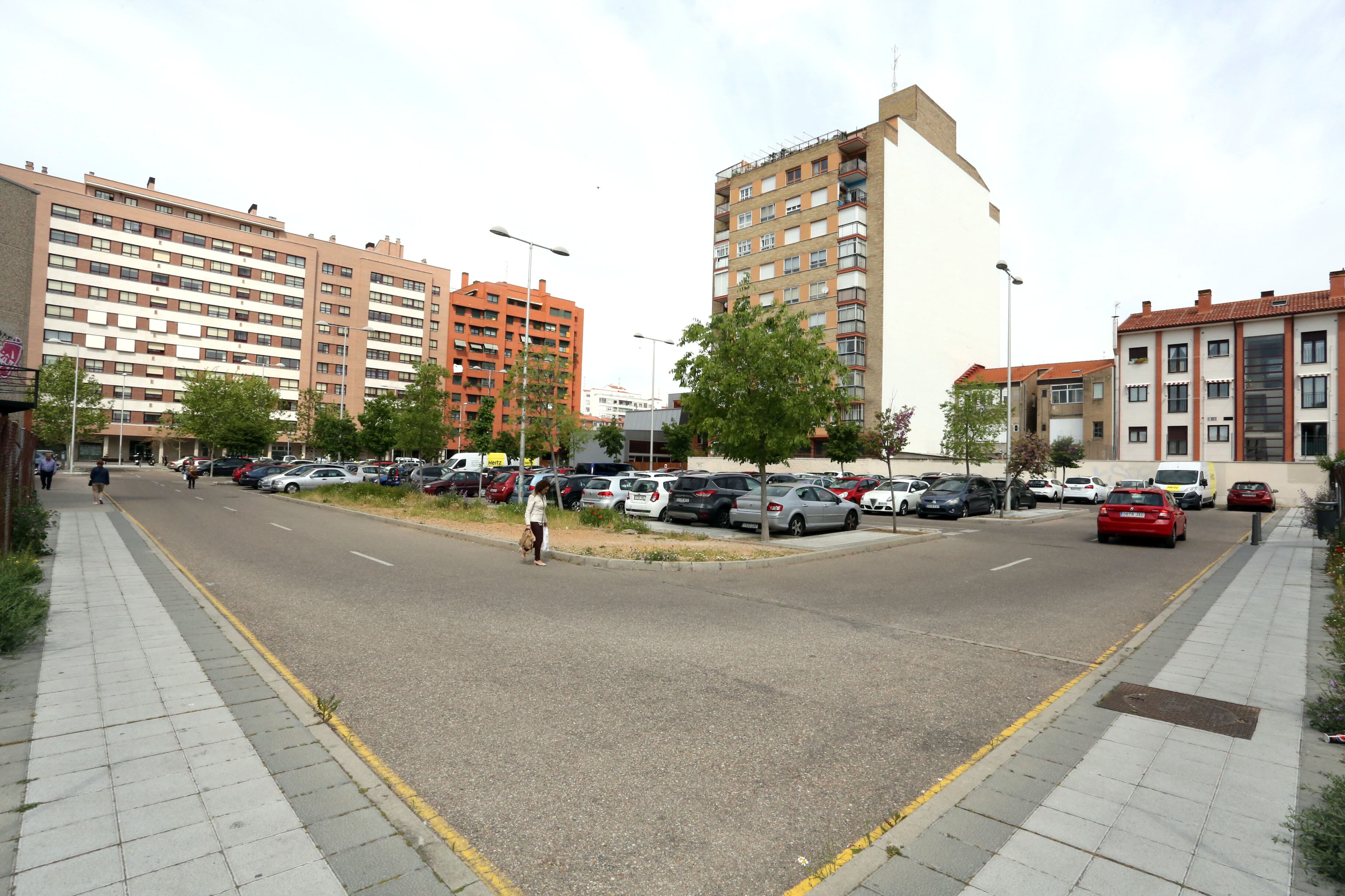 Parcela donde se edificará la nueva sede de la ONCE en Valladolid