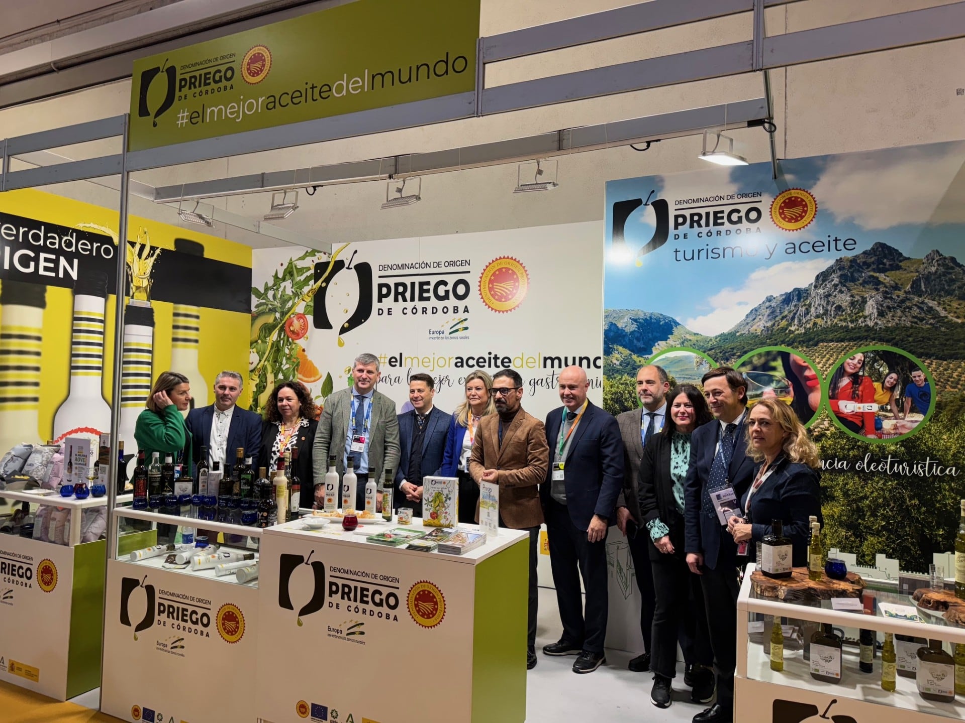 Stand de la DO Aceite de Priego en Madrid Fusión