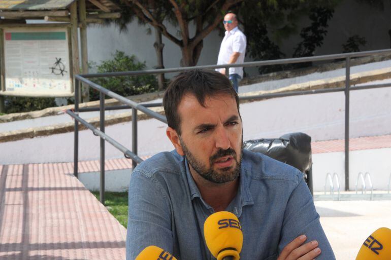 El alcalde de Tarifa dirante su intervención en el programa que dedicamos al turismo en la ciudad.