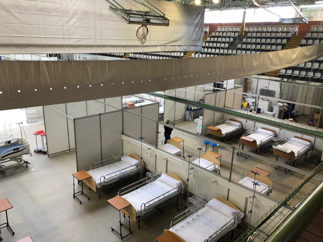 Hospital de campaña en Carranque