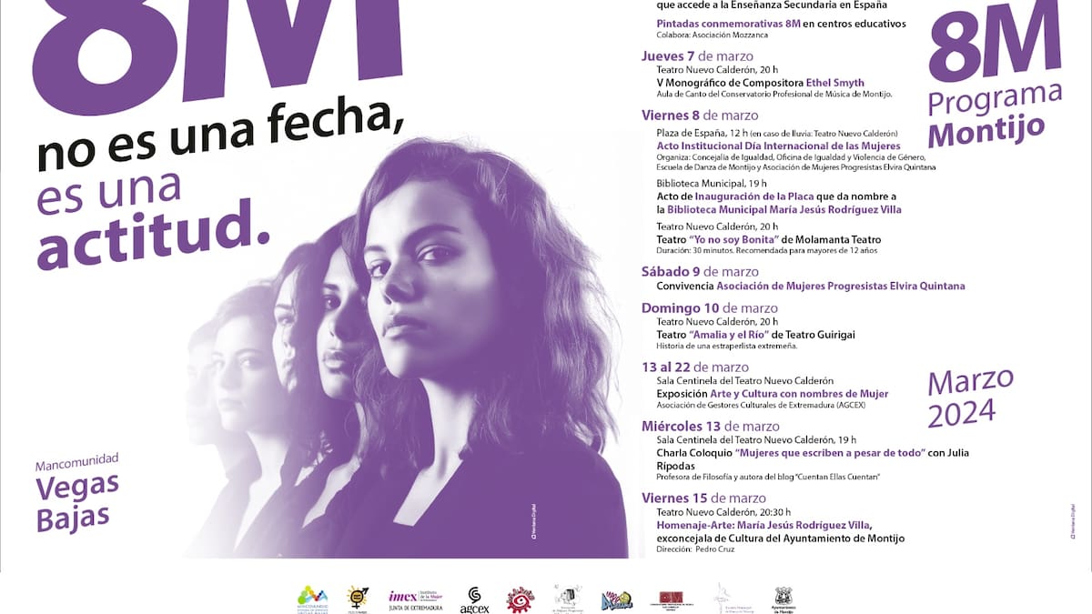 La Oficina de Igualdad de la Mancomunidad de las Vegas Bajas ha preparado actividades en varias localidades por el 8M