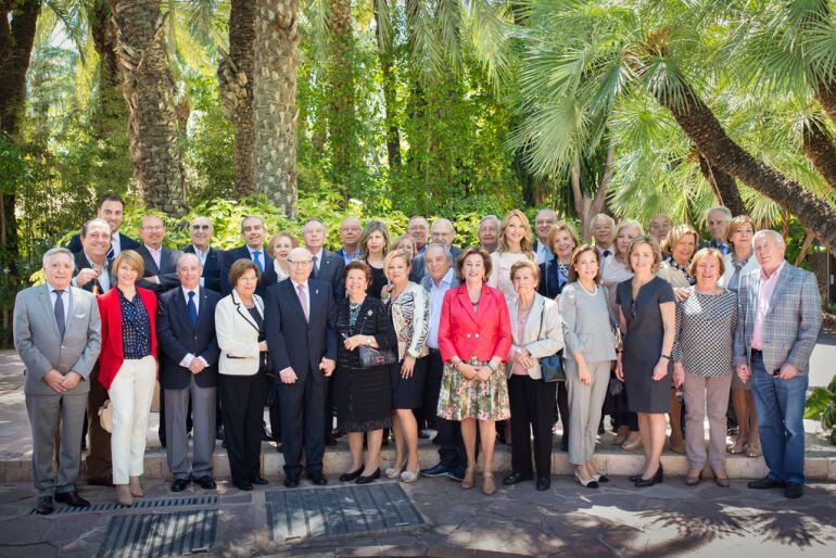 Foto de familia del aniversario de Rotary Club Elche