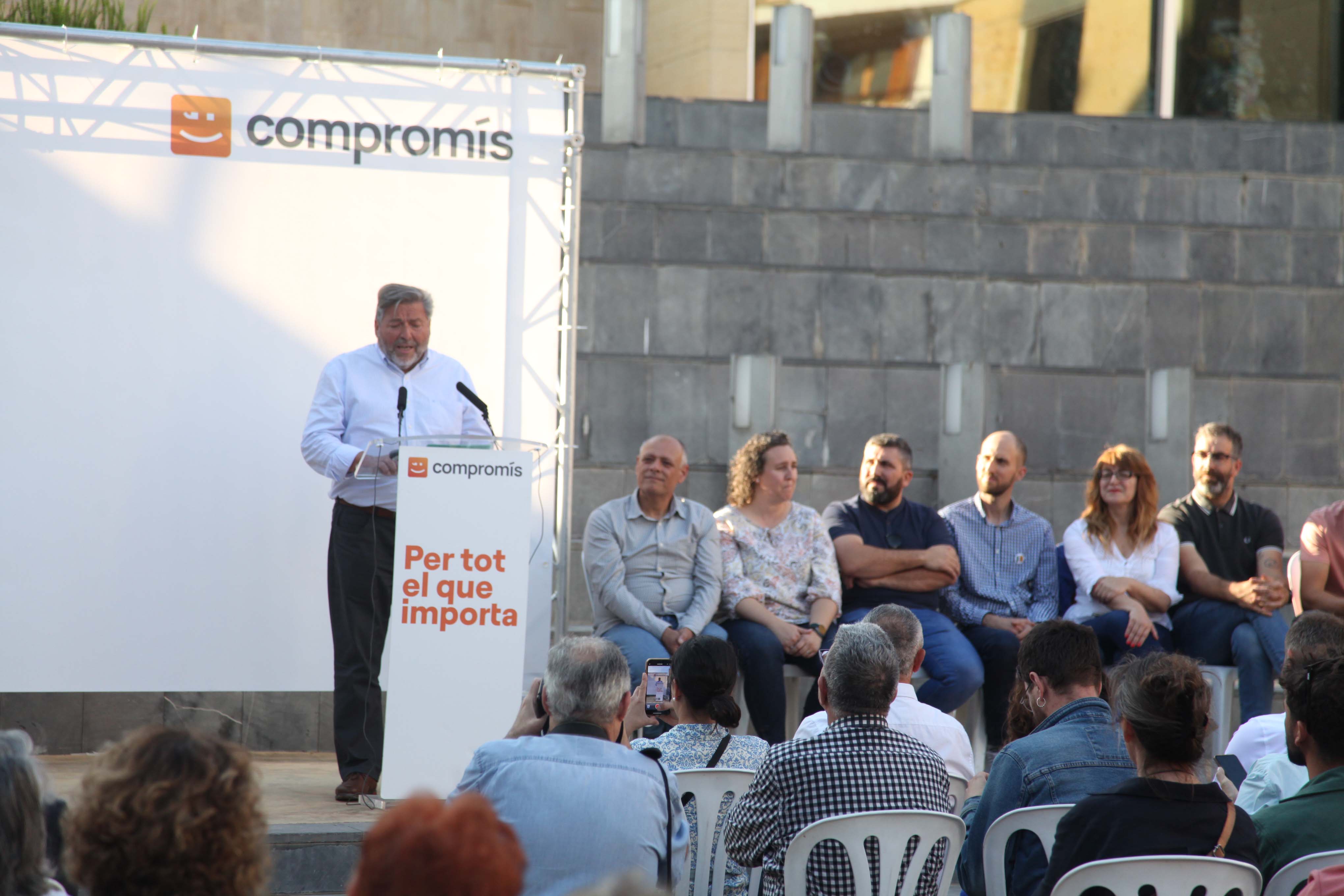 Rafa Carrió, candidato de Compromís per Dénia a la alcaldía.