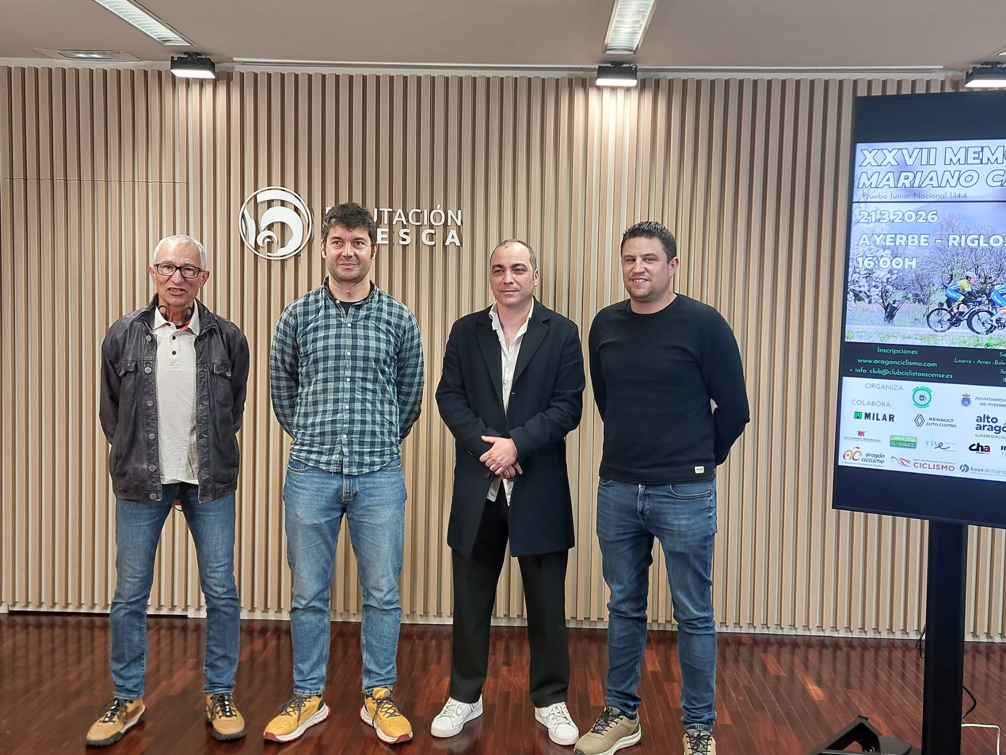 Presentación del XXVII Memorial Mariano Cabrero de Ciclismo