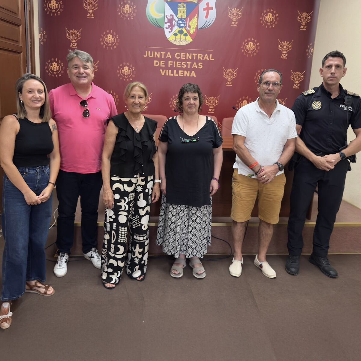 Momento de la jornada informativa