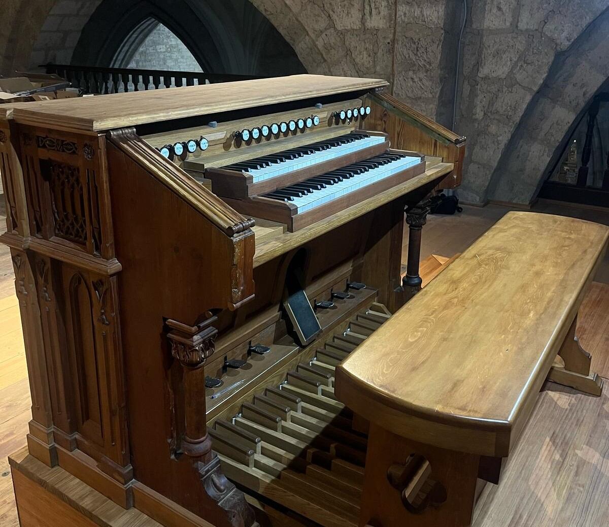 El órgano sinfónico de la iglesia de San Pablo vuelve a sonar hoy después de una minuciosa restauración