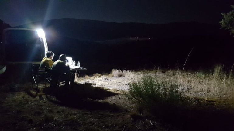 Los trabajos se han prolongado durante toda la noche