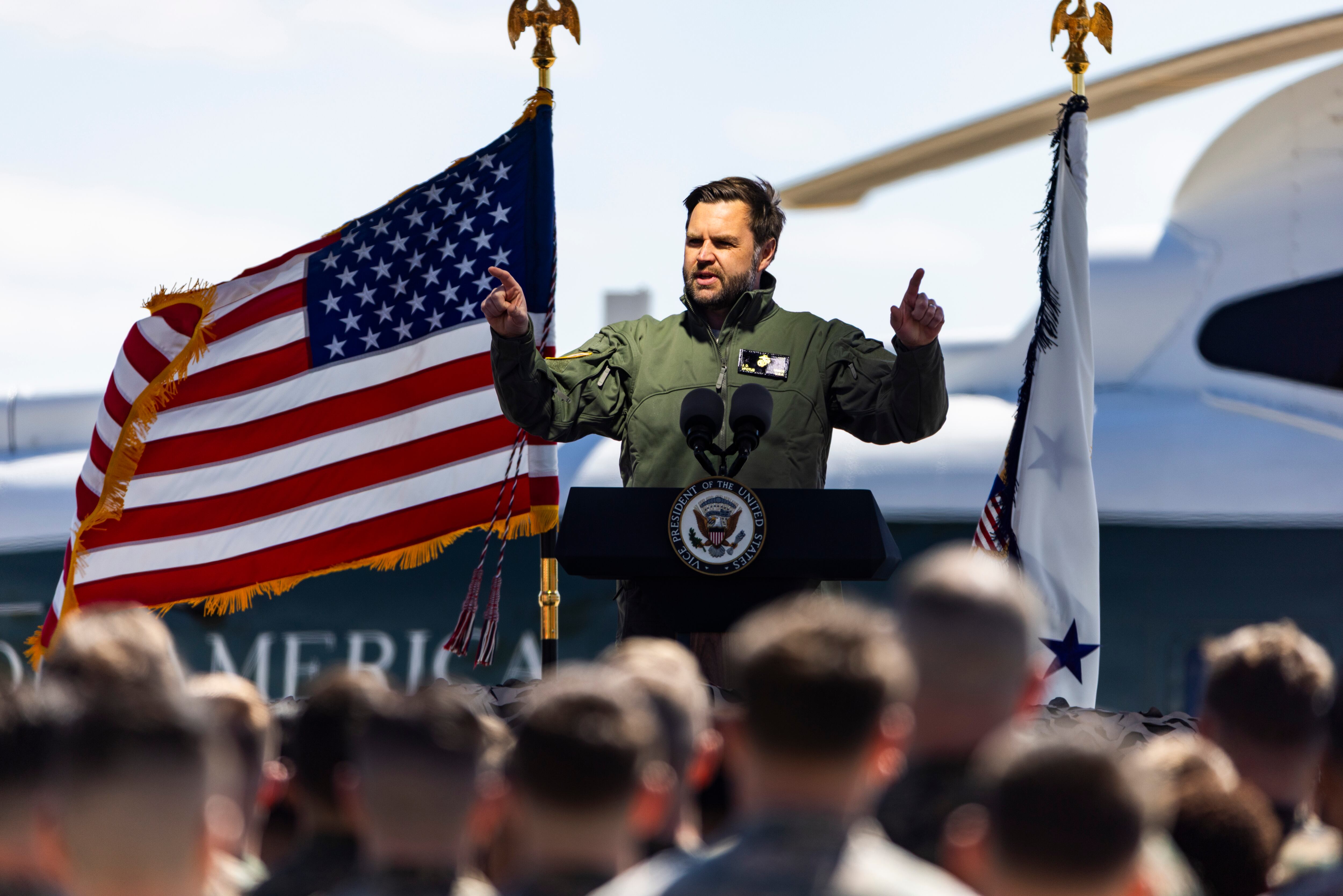 El vicepresidente estadounidense, J.D. Vance.