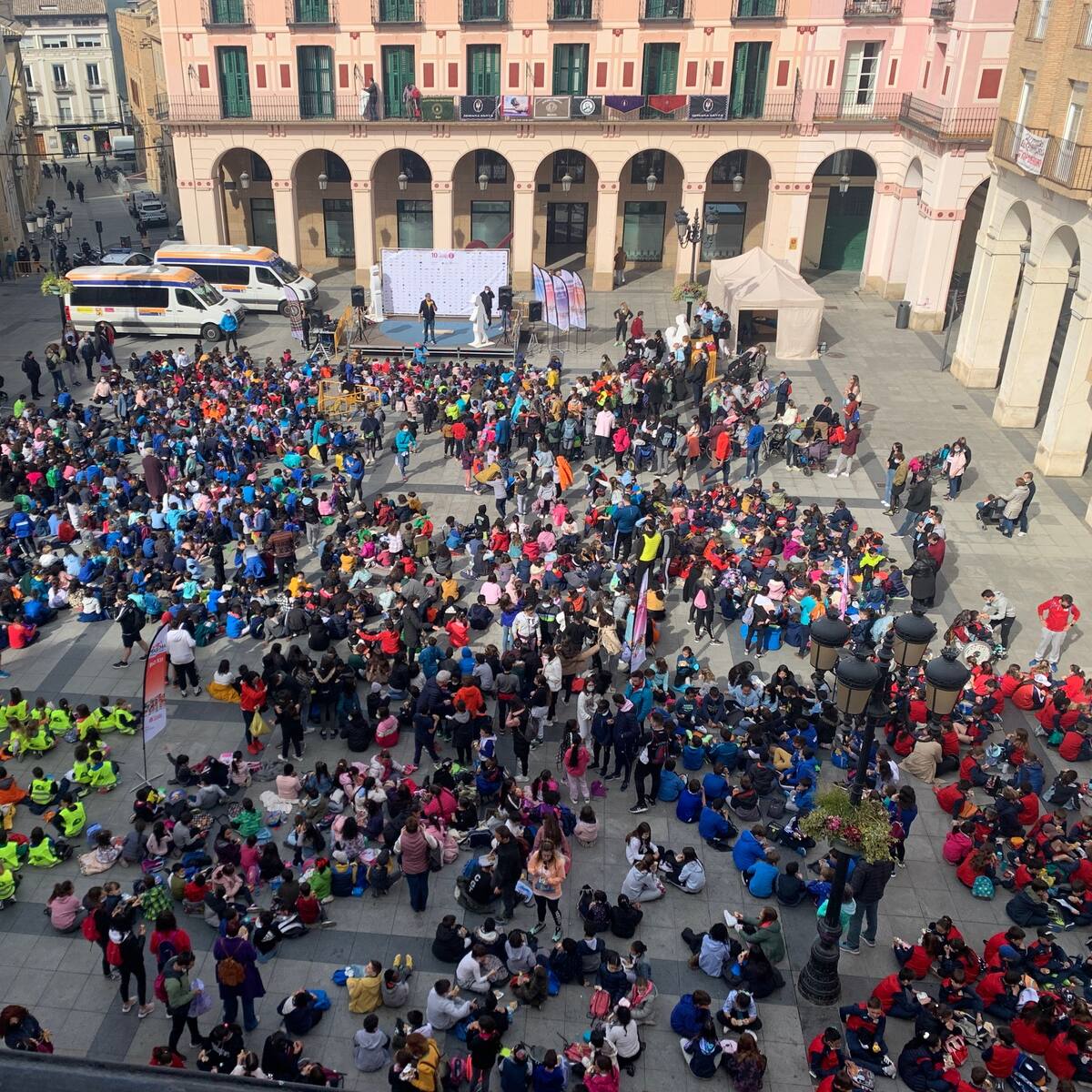 La Mini Marcha de Aspace congregará a 3.000 alumnos de Huesca