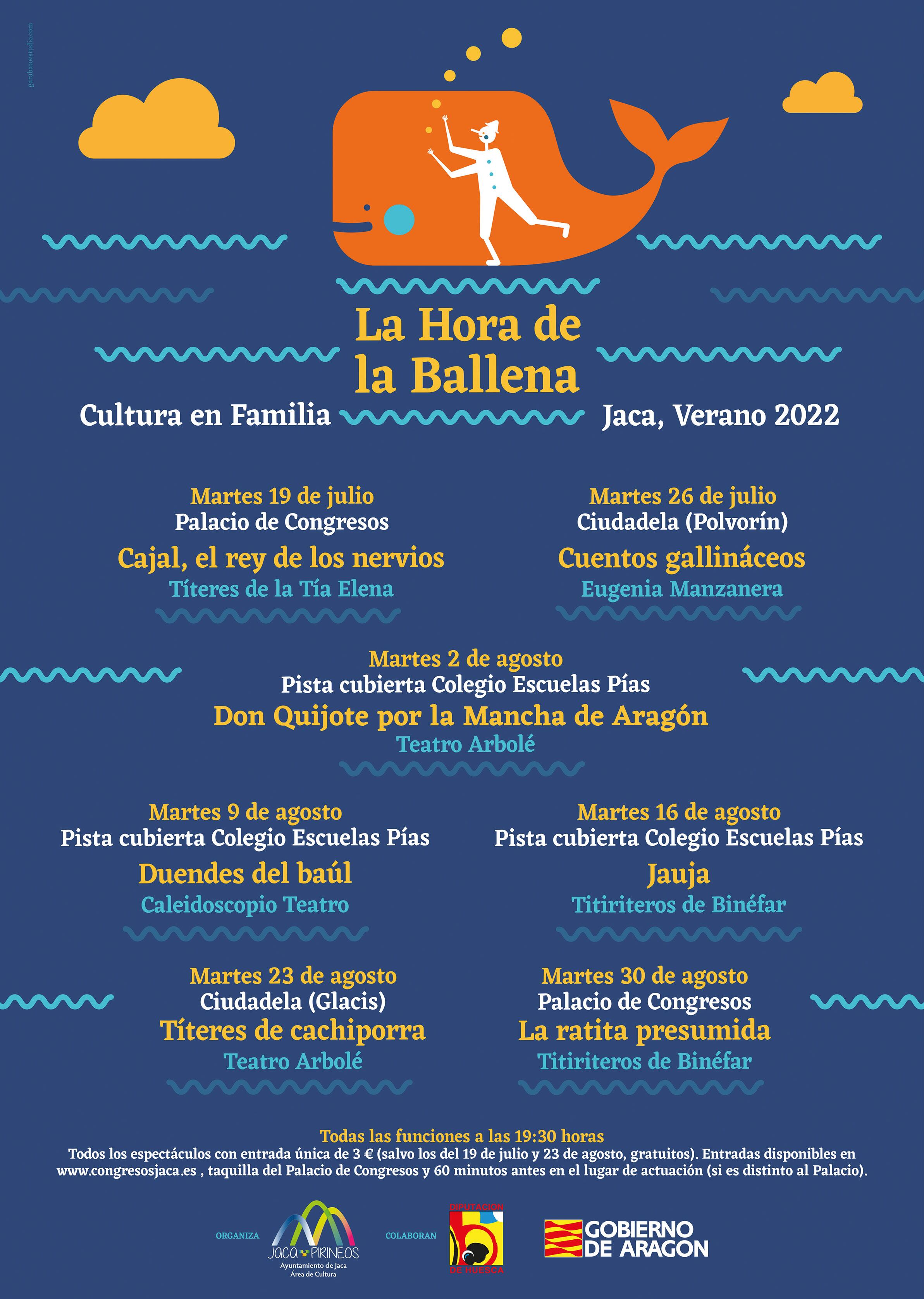 Programación del ciclo &quot;La Hora de la Ballena&quot;