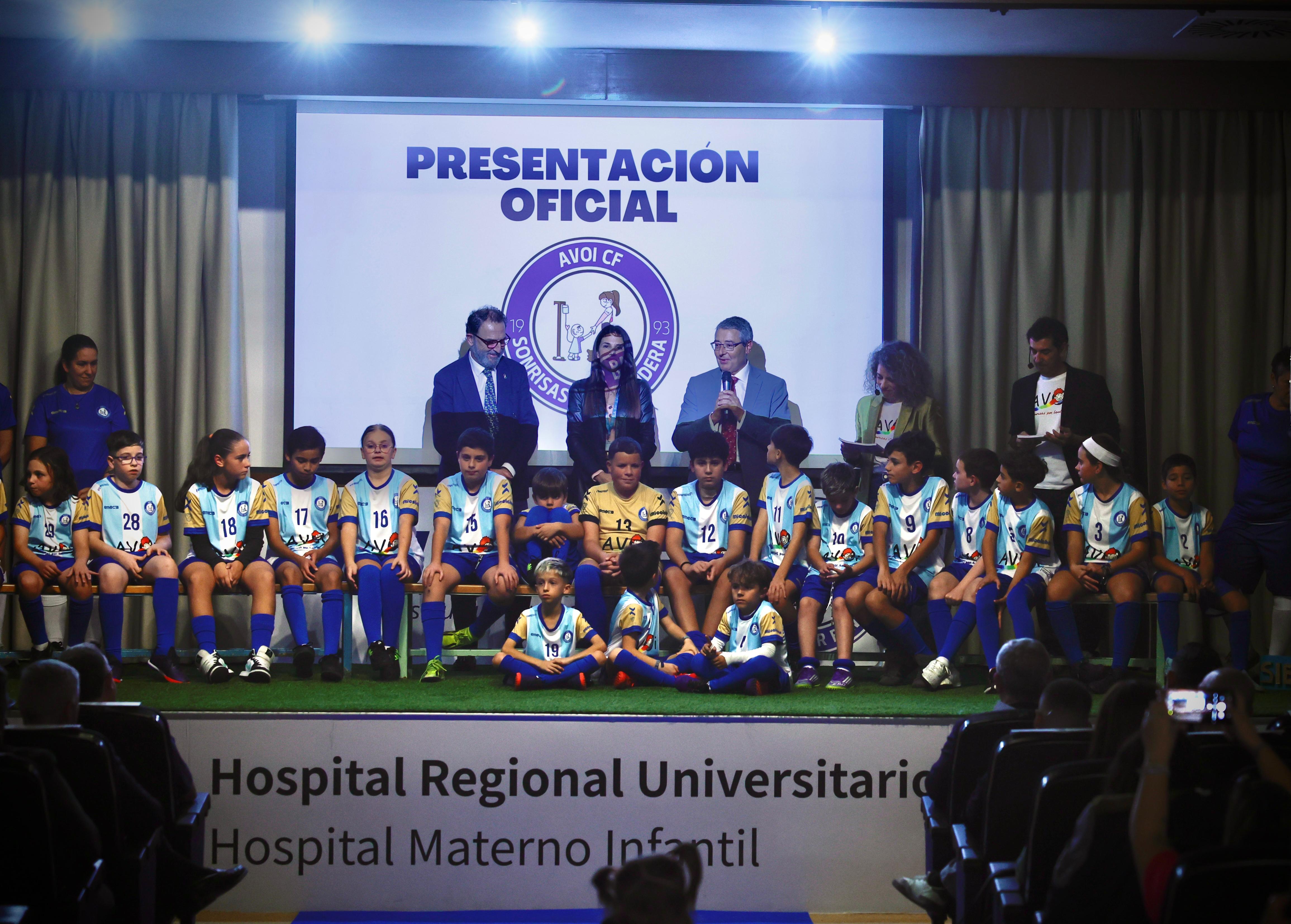 AVOI presenta AVOI CF, el primer equipo de fútbol onco-hematológico de España