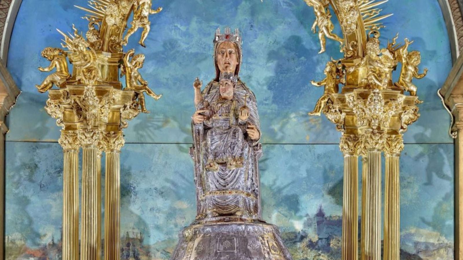 Imagen de la Virgen del Sagrario, patrona de la ciudad de Toledo