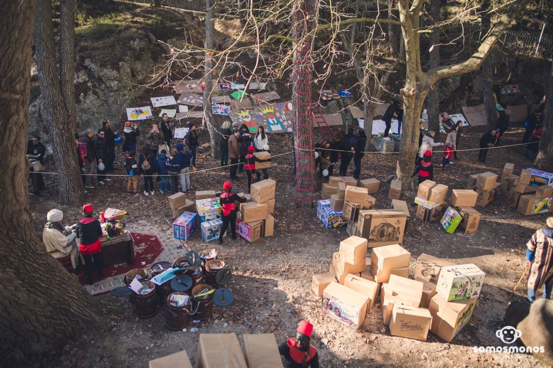 Imagen de archivo del Campamento Real de Alcoy, previo a la pandemia 