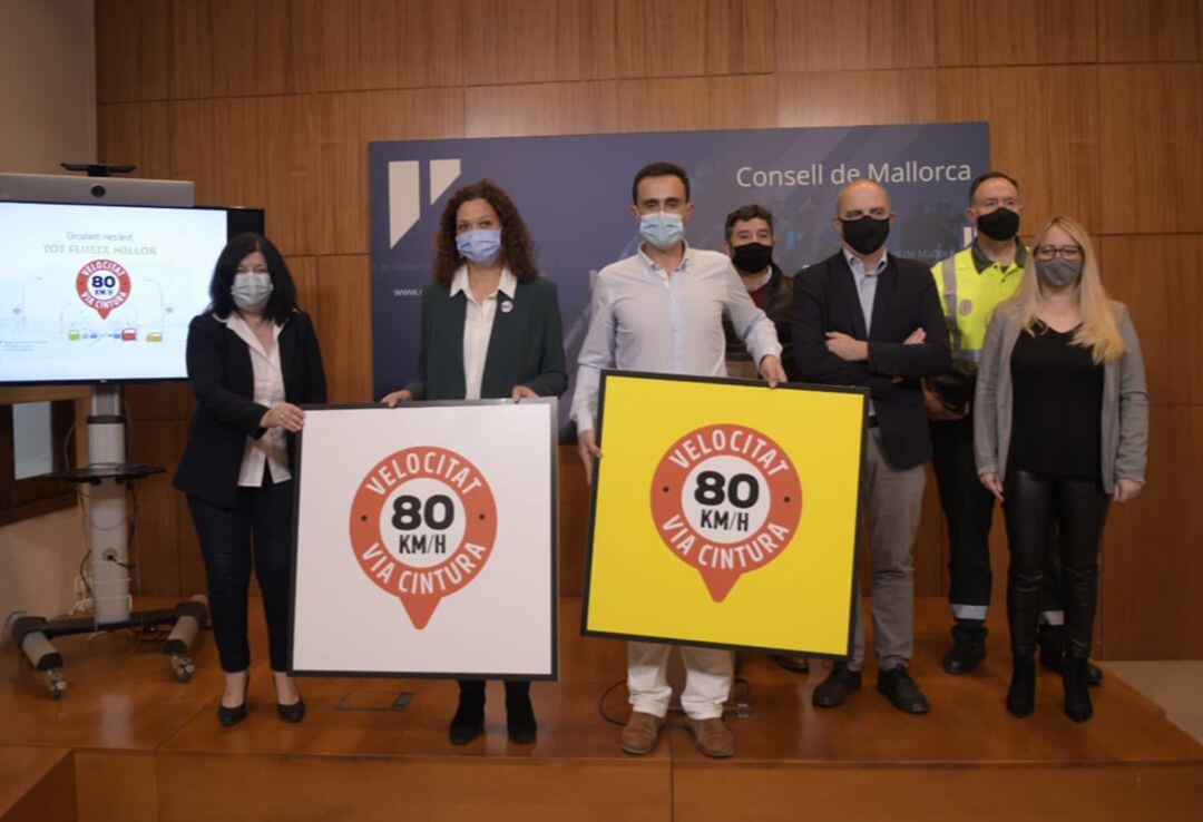 Presentación reducción velocidad en Vía de Cintura