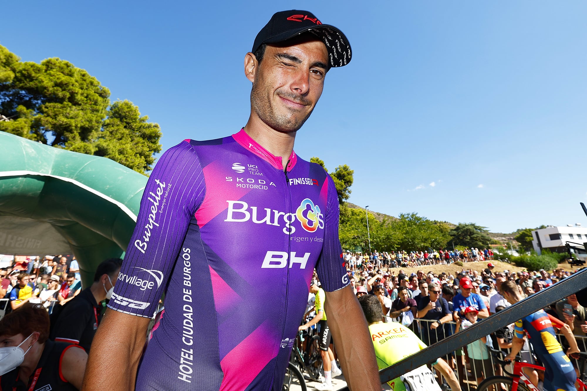 Vuelta Espana 2023 - 78th Edition - 6th stage  La Vall d&#039;Uixó - Observatorio Astrofísico de Javalambre 183,1km - 31/08/2023 - Burgos - BH - photo Rafa Gomez/SprintCyclingAgency©2023 