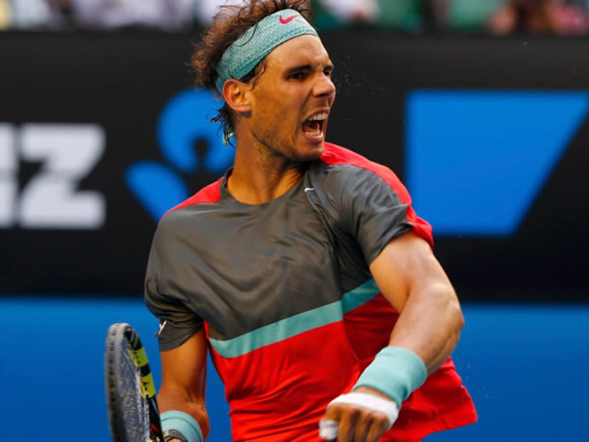 Nadal sufre pero pasa a cuartos de final del Open de Australia