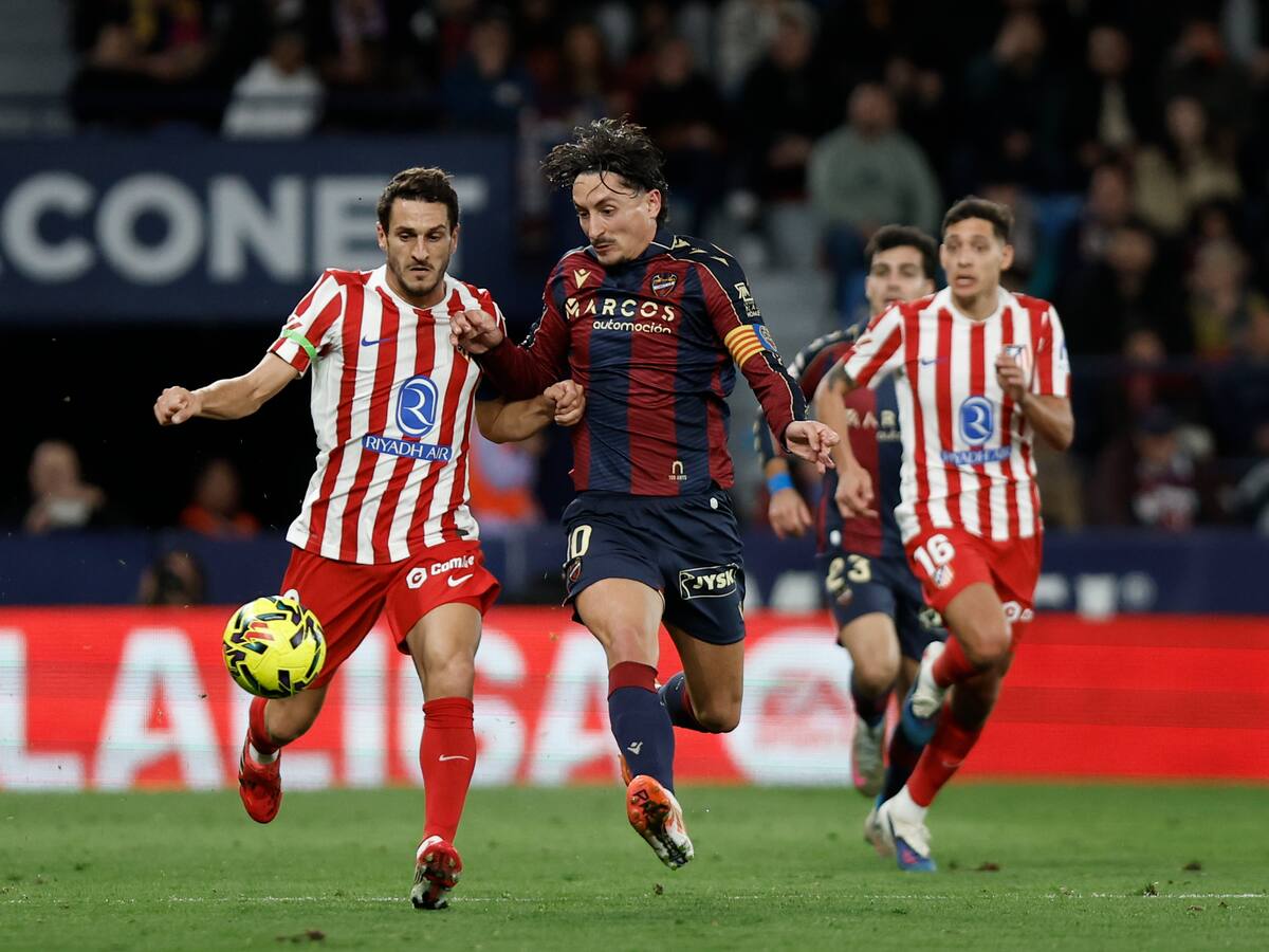 Empate a poco entre el Levante y el Atlético