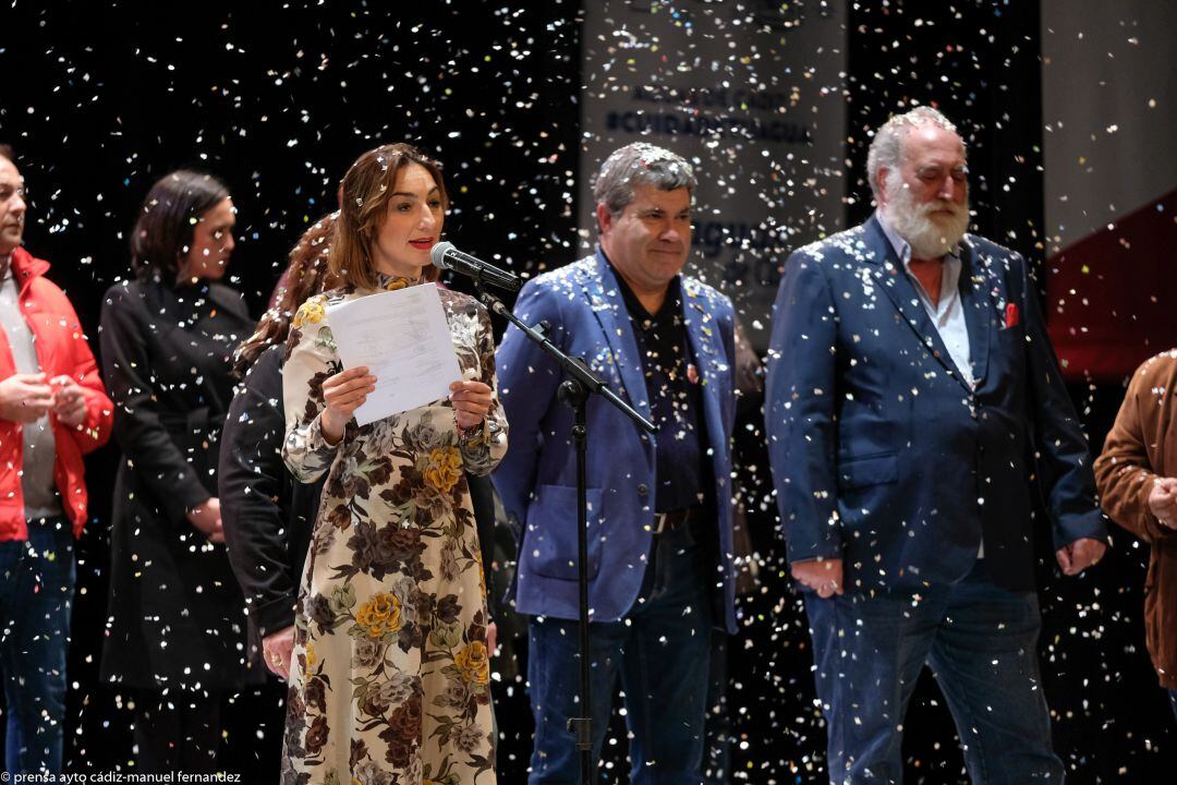 Lectura del fallo de jurado de la cantera del Carnaval de Cádiz 2020