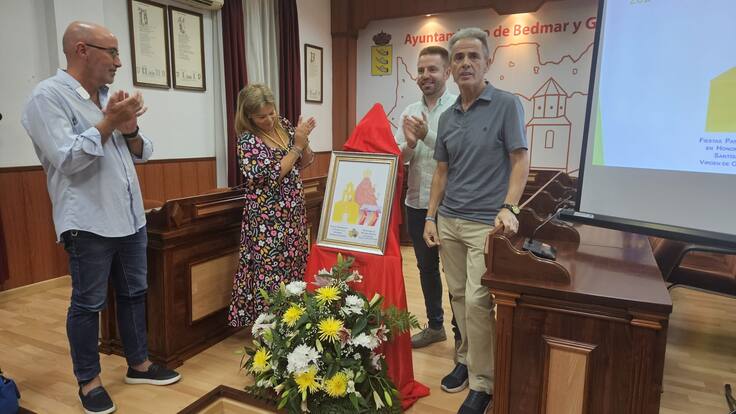 Presentación del Cartel anunciador de las Ferias y Fiestas de Bedmar 2024, en Honor a la Santísima Virgen de Cuadros, que tendrán lugar del 21 al 27 de septiembre