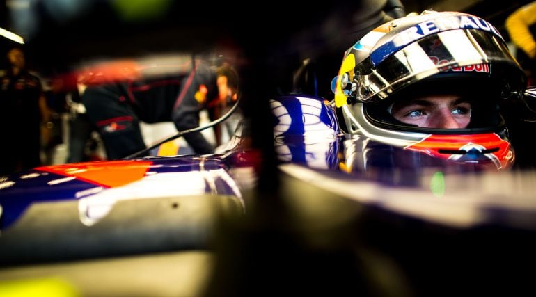 El piloto holandés de Toro Rosso Max Verstappen.