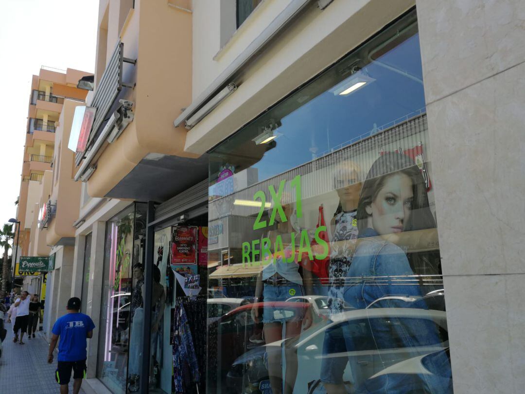 Imagen de archivo de un comercio de la ciudad