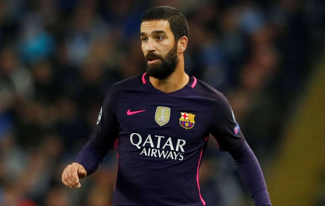 Arda Turan, en su etapa en el Barcelona.