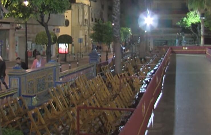 Sillas de Semana Santa en Algeciras