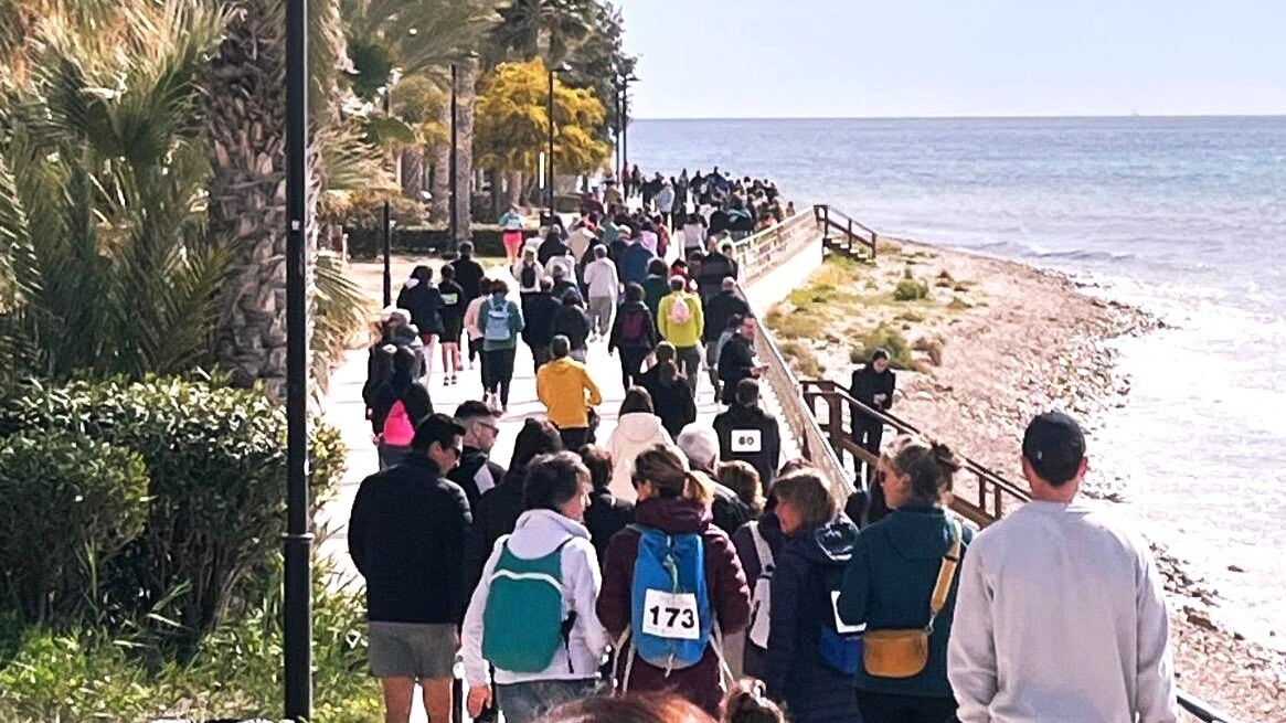 Imagen de archivo de la marcha Pepe y Olivia, un paseo frente al Mar