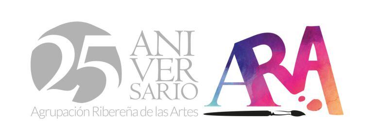 Cartel del 25 aniversario de la Agrupación Ribereña de las Artes
