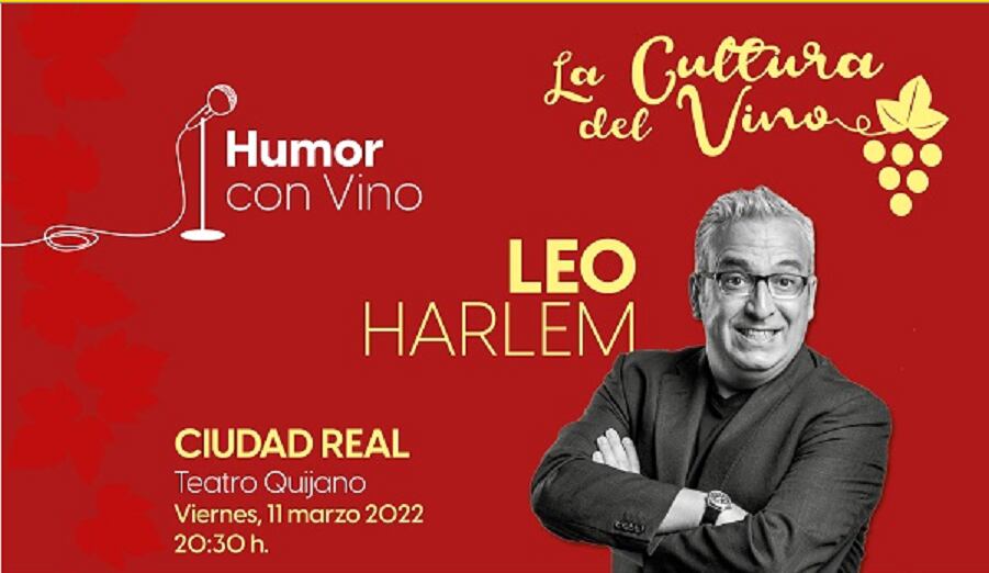 El humorista Leo Harlem inaugura las actividades de Humor con vino