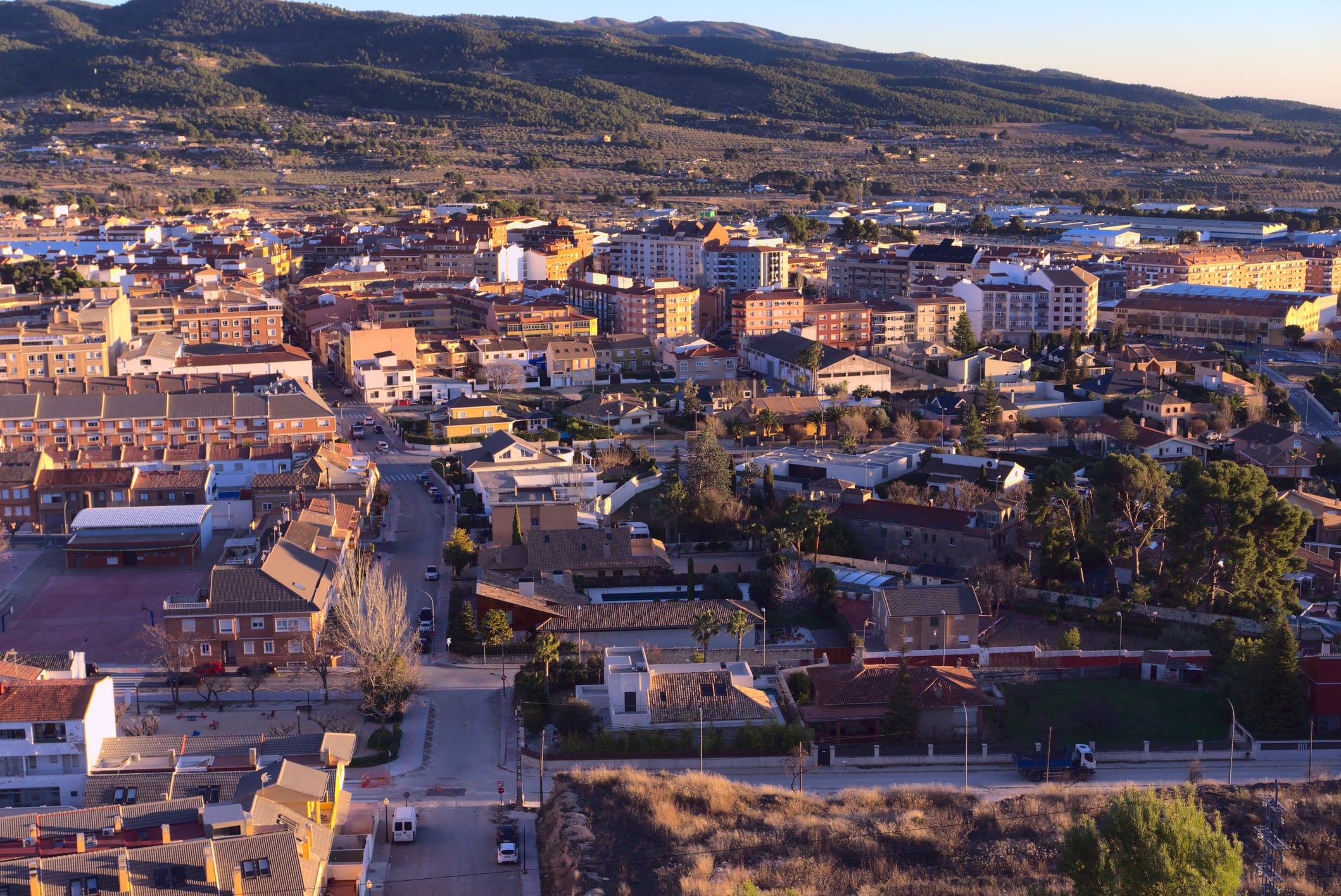 Vista aérea de Ibi