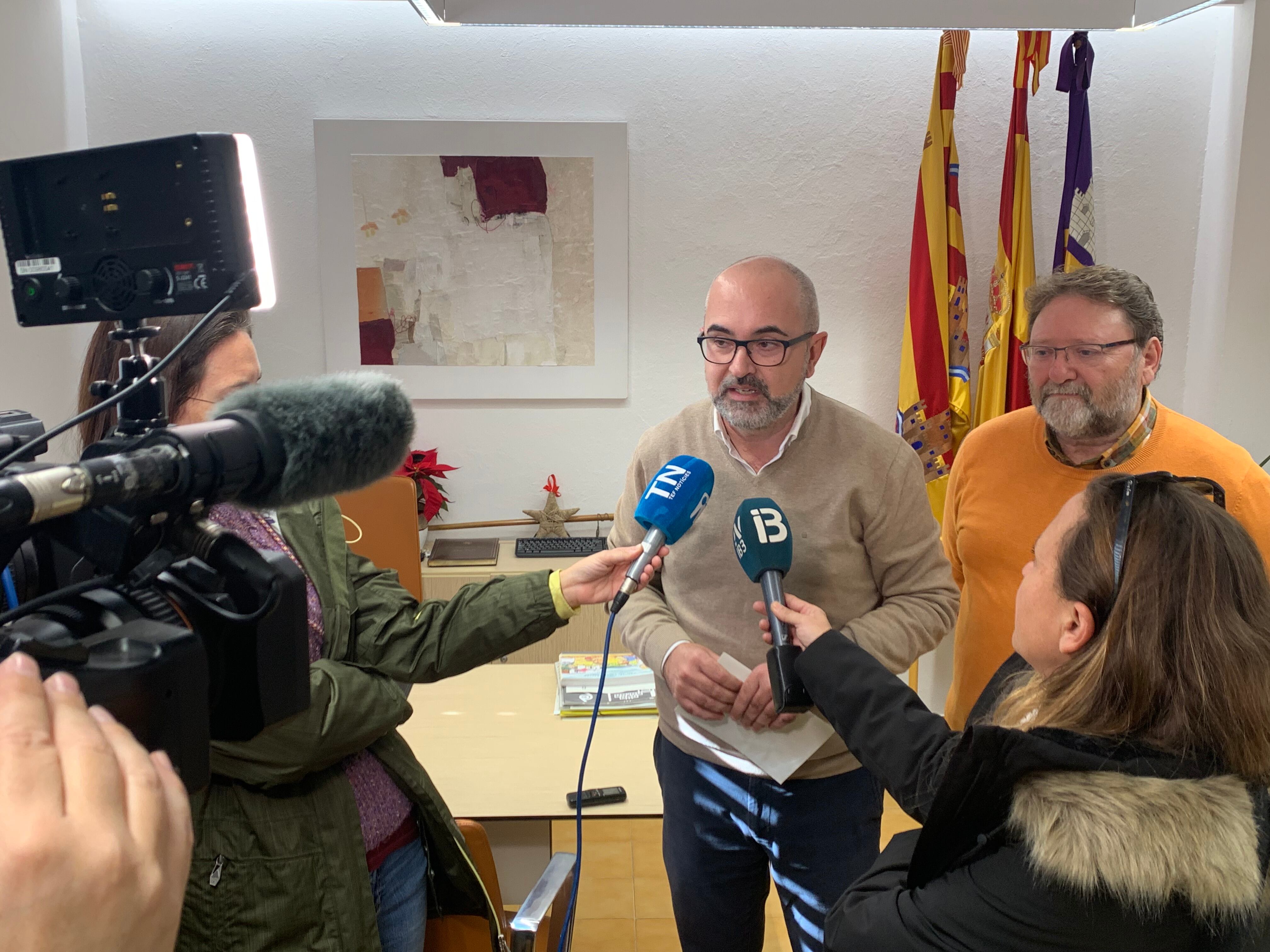 Vicent Roig ha comparecido ante los medios