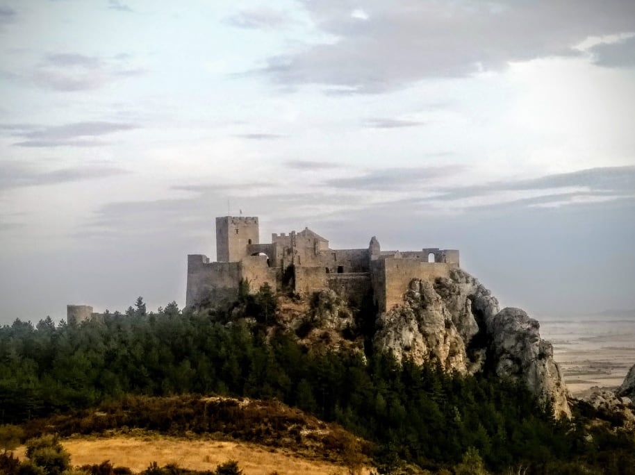 El Castillo de Loarre es protagonista también del recorrido de la Paleotrail