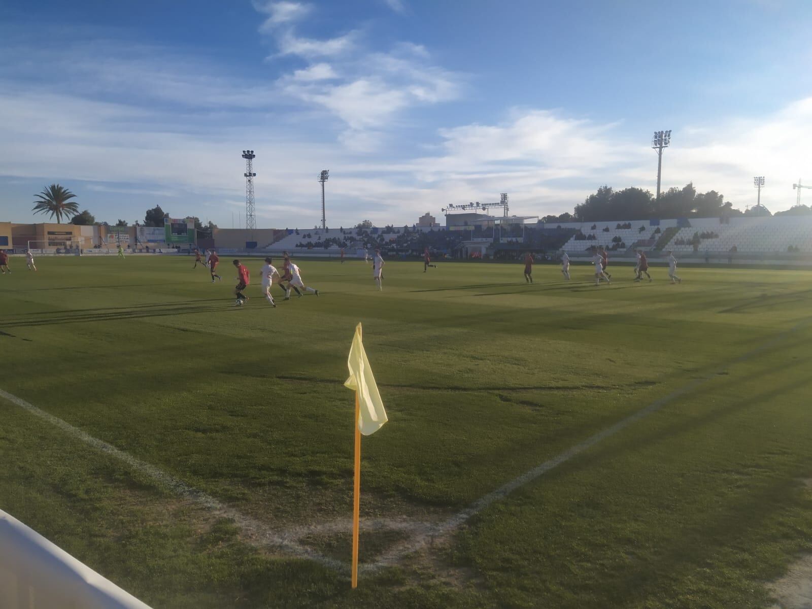 La Selección Española de fútbol Sub-16 durante el amistoso disputado en Benidorm