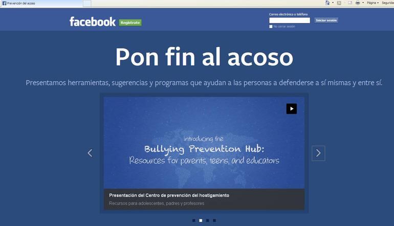 Facebook lucha contra el acoso escolar