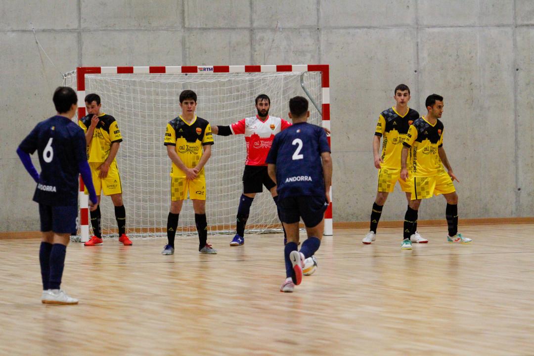 Una imatge d'arxiu de l'Enfaf de futbol sala.