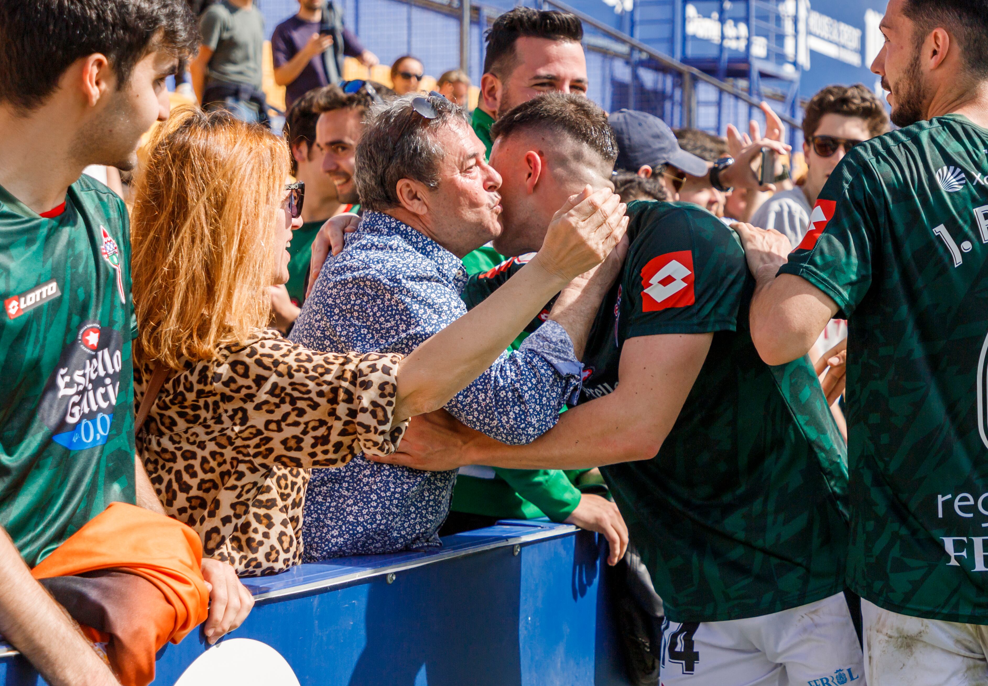 David del Pozo, tras la victoria del domingo en Alcorcón (foto: Cadena SER)